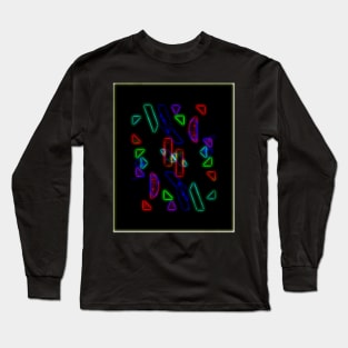 Neon Fragments One Long Sleeve T-Shirt